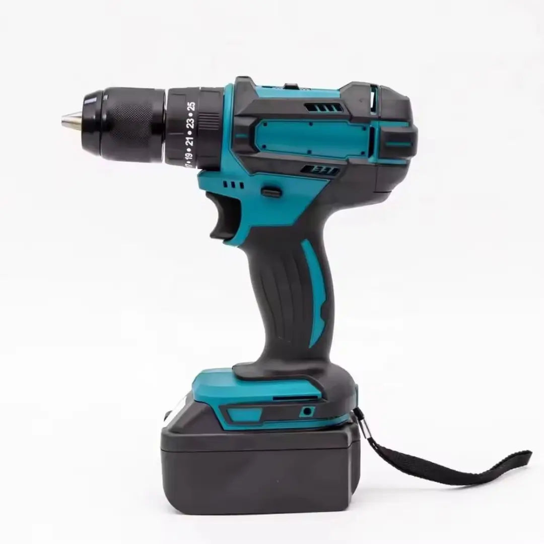 Taladro Inalámbrico Percutor 24V + Kit de Herramientas 39 en 1