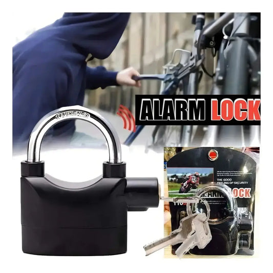 Alarm Lock – Candado Antirrobo con Alarma de Alta Potencia (110 dB)