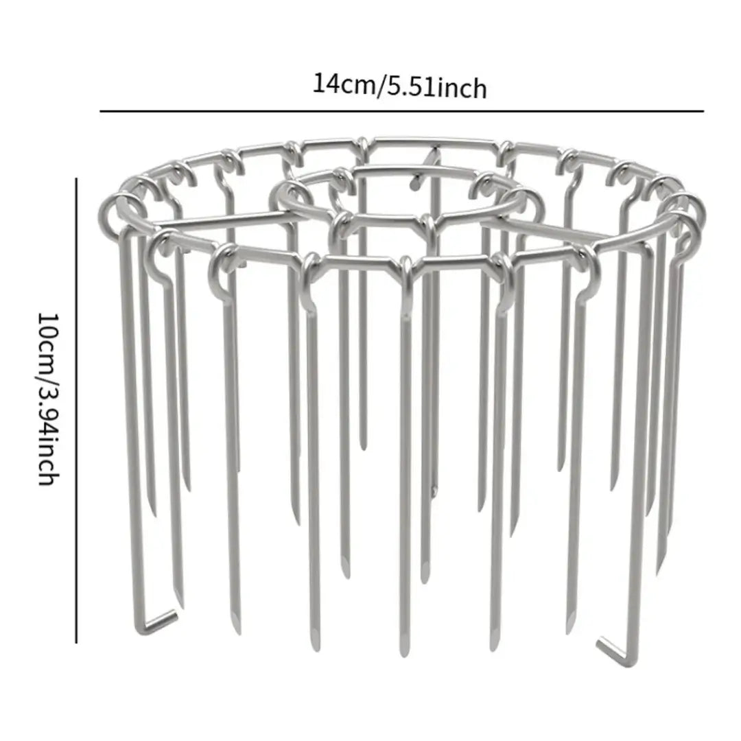 Parrilla Circular de 26 cm con 18 Ganchos