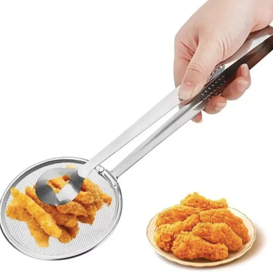 Pinza Multiusos con Colador Integrado