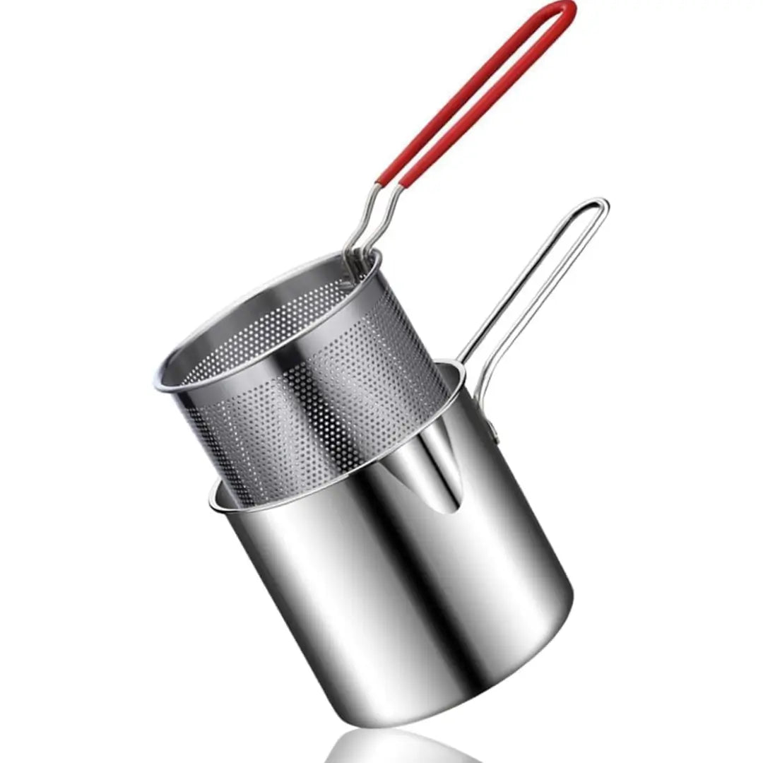 Olla Para Freir De Acero Inoxidable 304L